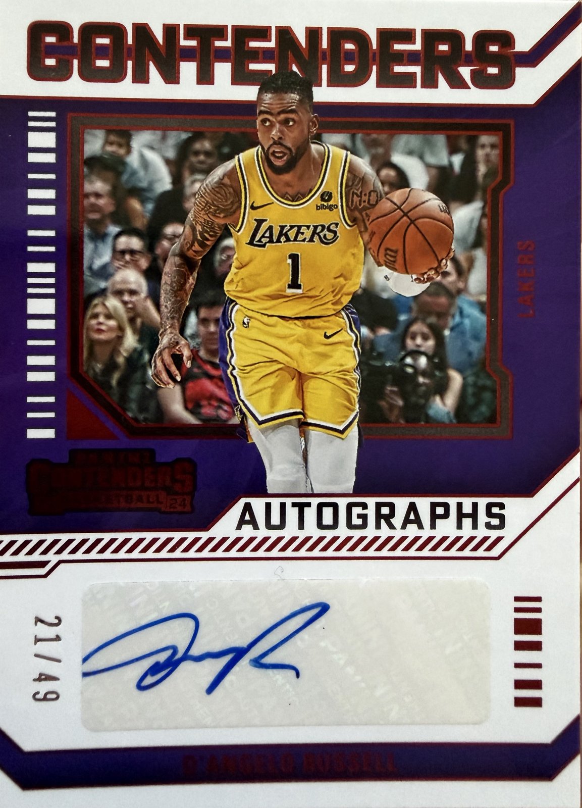 2023-24 Panini Contenders Basketball CA-DLO